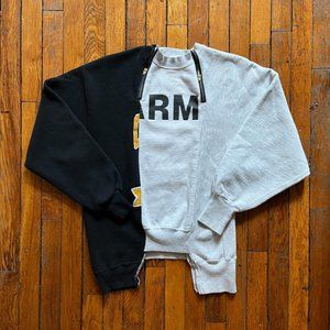 One of a Kind CPCM Tokyo Japan Heather Grey Black‎ Yellow White Army Sweatshirt